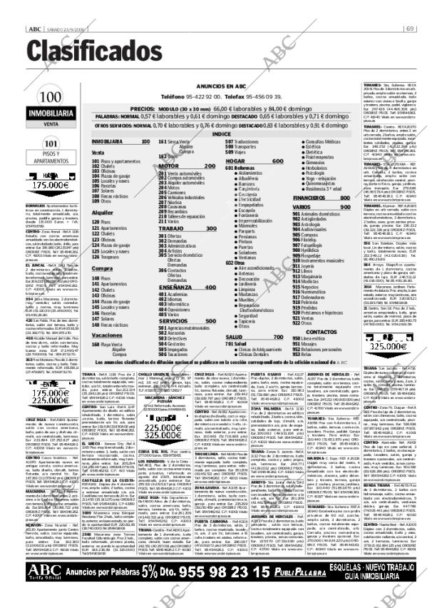 ABC SEVILLA 23-09-2006 página 85