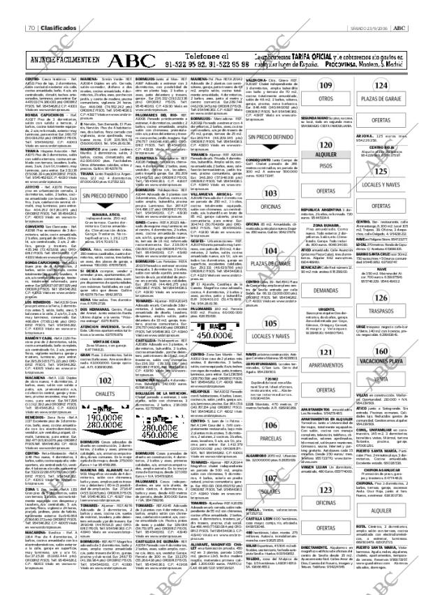 ABC SEVILLA 23-09-2006 página 86