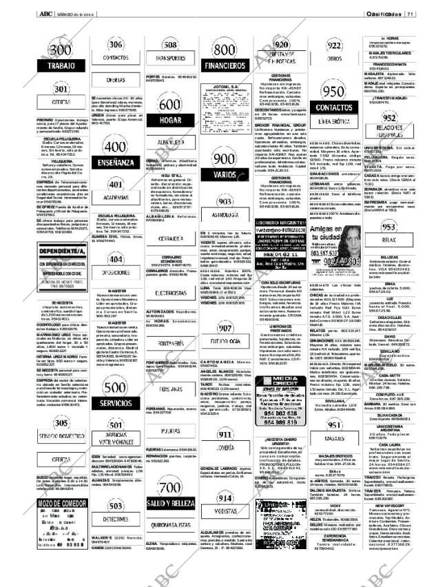 ABC SEVILLA 23-09-2006 página 87