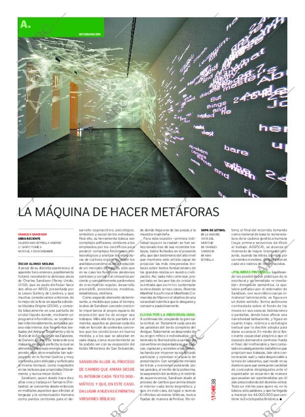 CULTURAL MADRID 23-09-2006 página 38