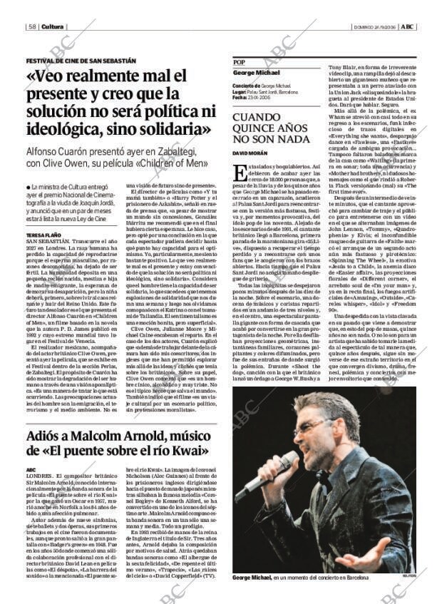 ABC MADRID 24-09-2006 página 58