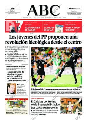 ABC SEVILLA 24-09-2006 página 1