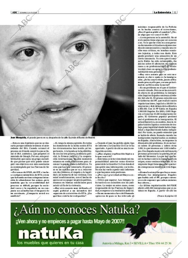 ABC SEVILLA 24-09-2006 página 11