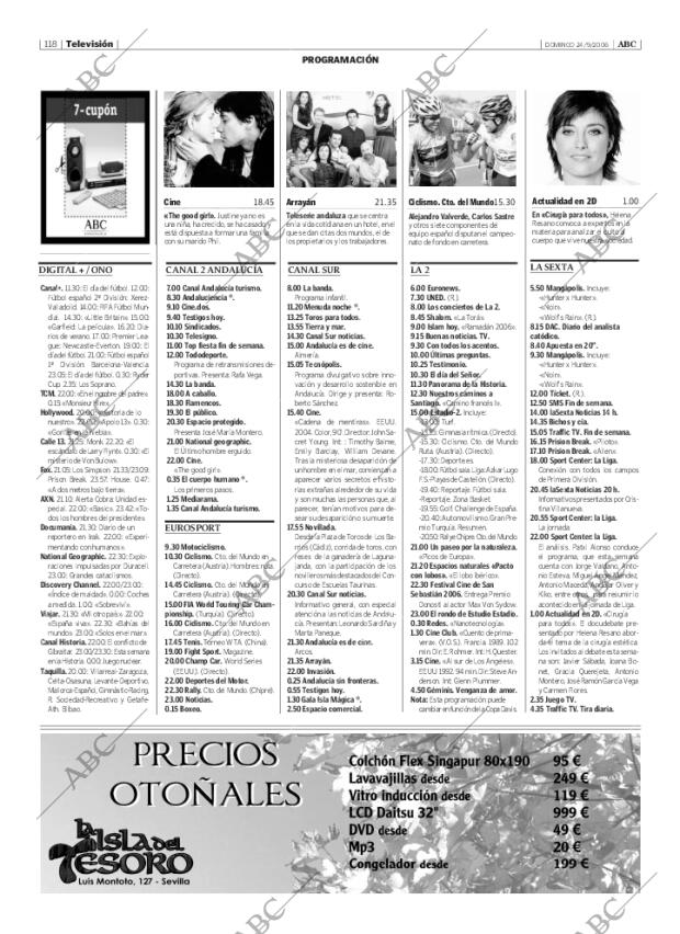 ABC SEVILLA 24-09-2006 página 118