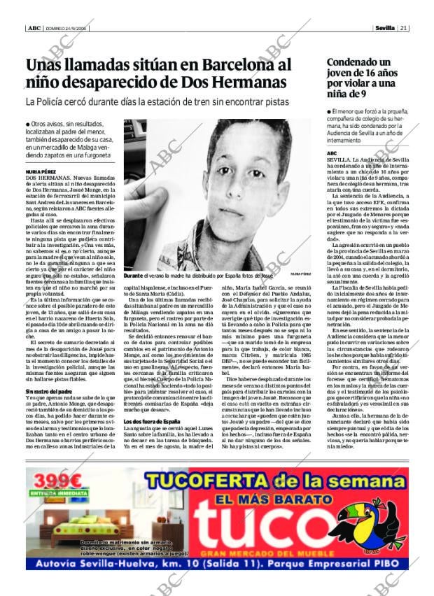 ABC SEVILLA 24-09-2006 página 21