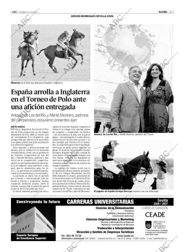 ABC SEVILLA 24-09-2006 página 23