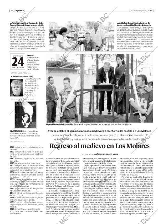 ABC SEVILLA 24-09-2006 página 26