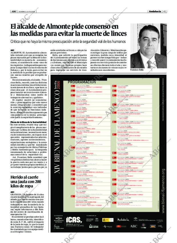 ABC SEVILLA 24-09-2006 página 41