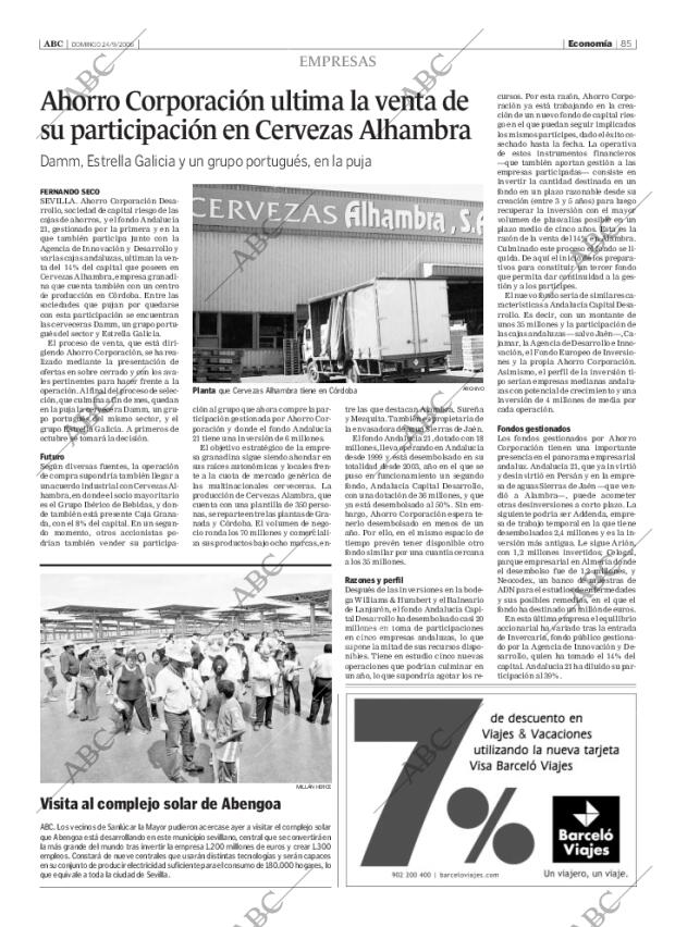 ABC SEVILLA 24-09-2006 página 85