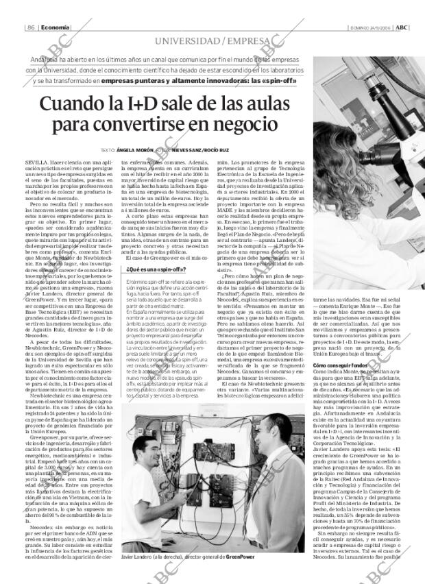 ABC SEVILLA 24-09-2006 página 86