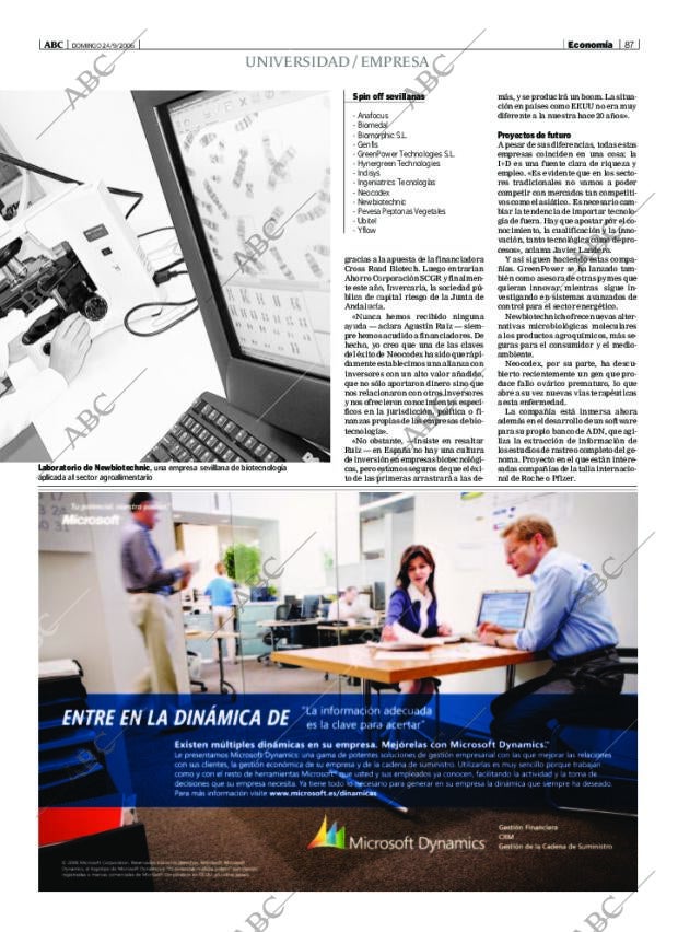 ABC SEVILLA 24-09-2006 página 87