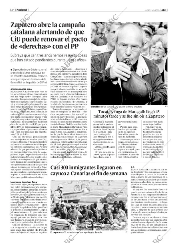 ABC MADRID 25-09-2006 página 24