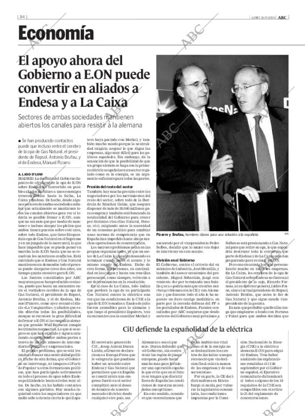 ABC MADRID 25-09-2006 página 84