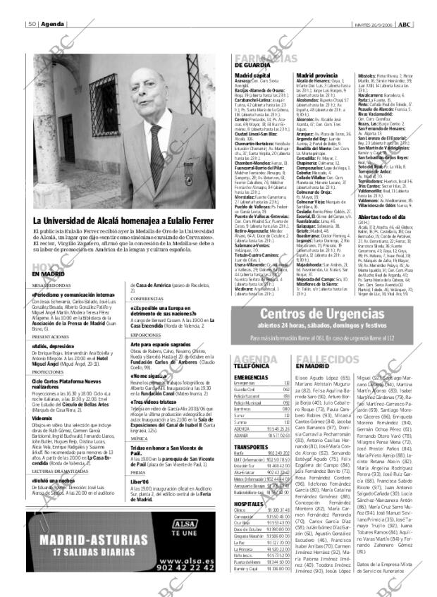 ABC MADRID 26-09-2006 página 50