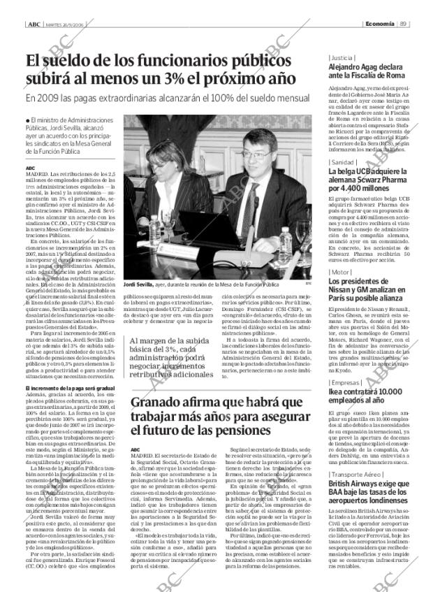ABC MADRID 26-09-2006 página 89
