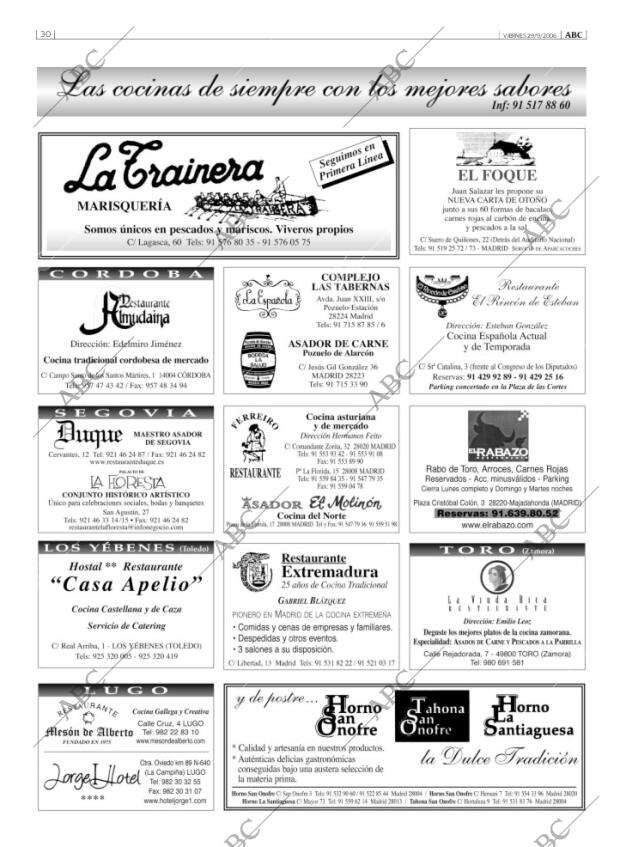 ABC MADRID 29-09-2006 página 30