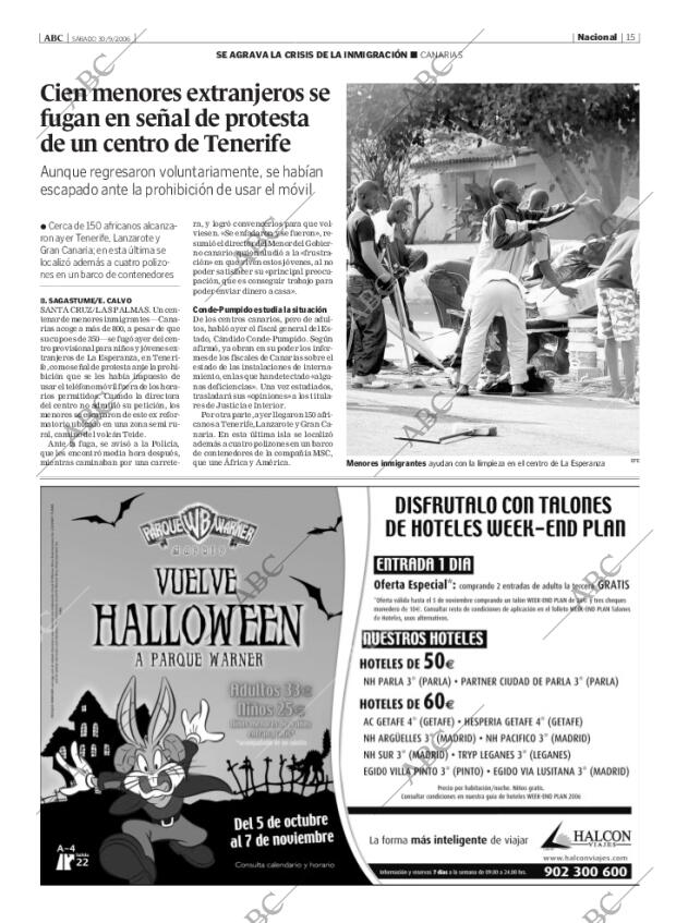 ABC MADRID 30-09-2006 página 15