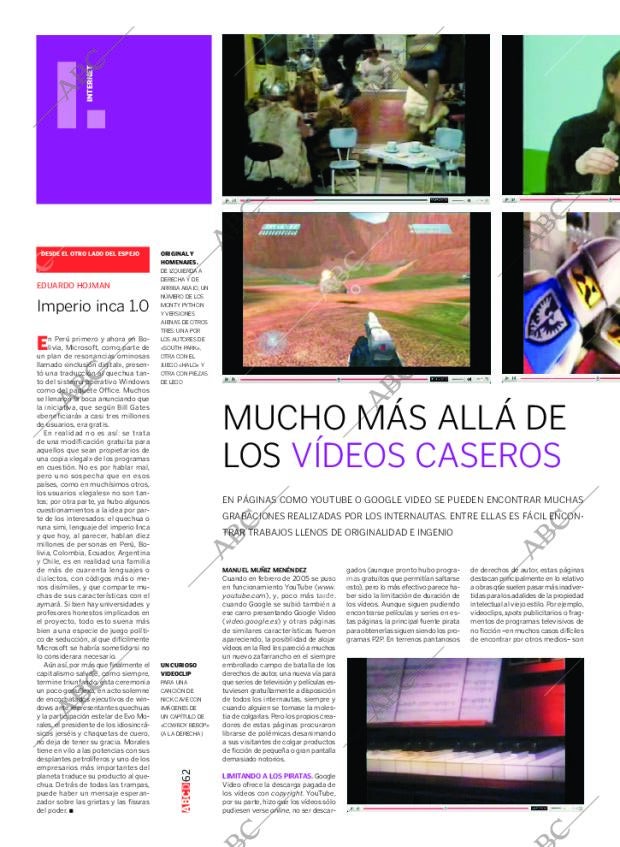 CULTURAL MADRID 30-09-2006 página 62