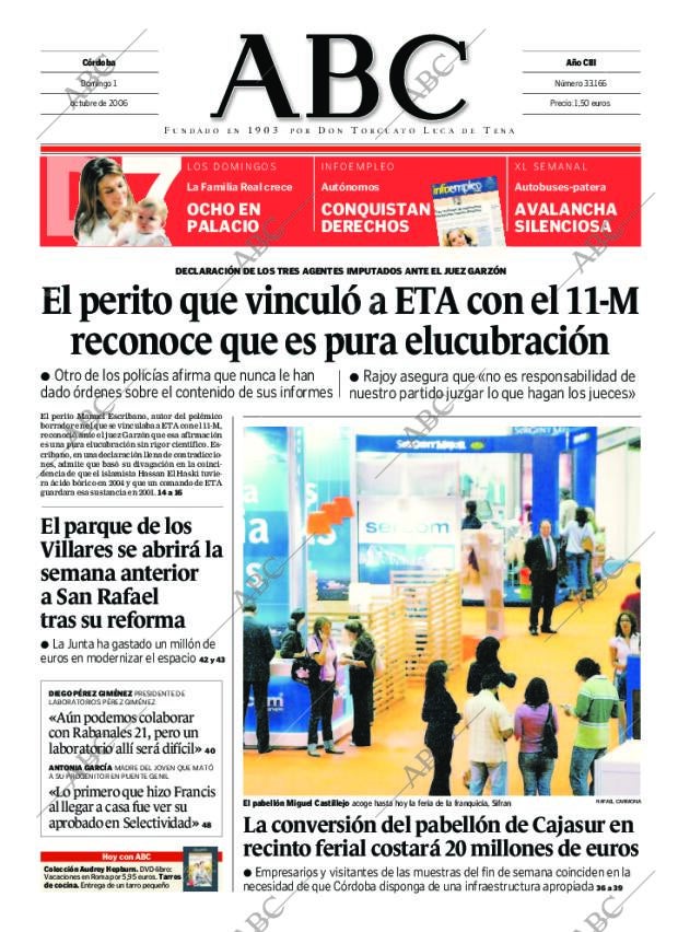 ABC CORDOBA 01-10-2006 página 1