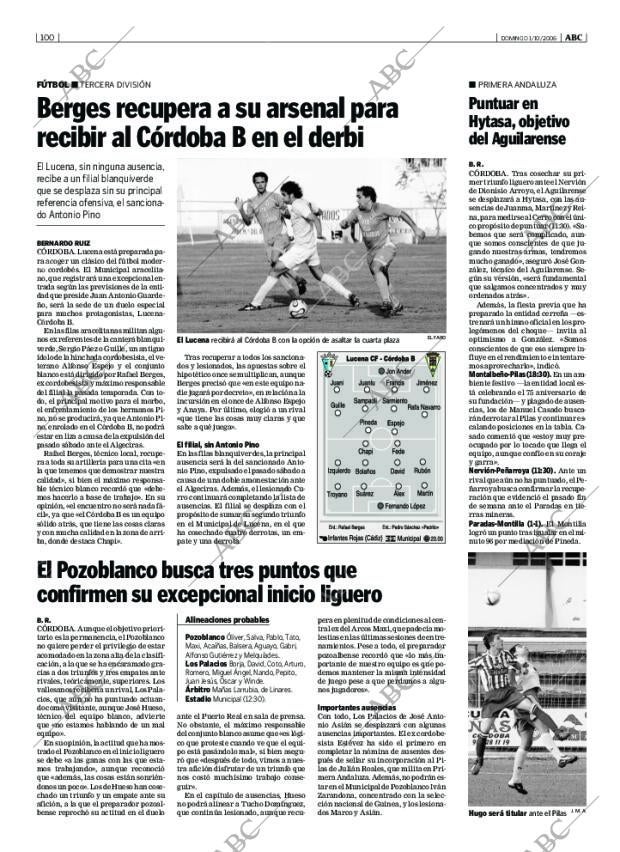 ABC CORDOBA 01-10-2006 página 100