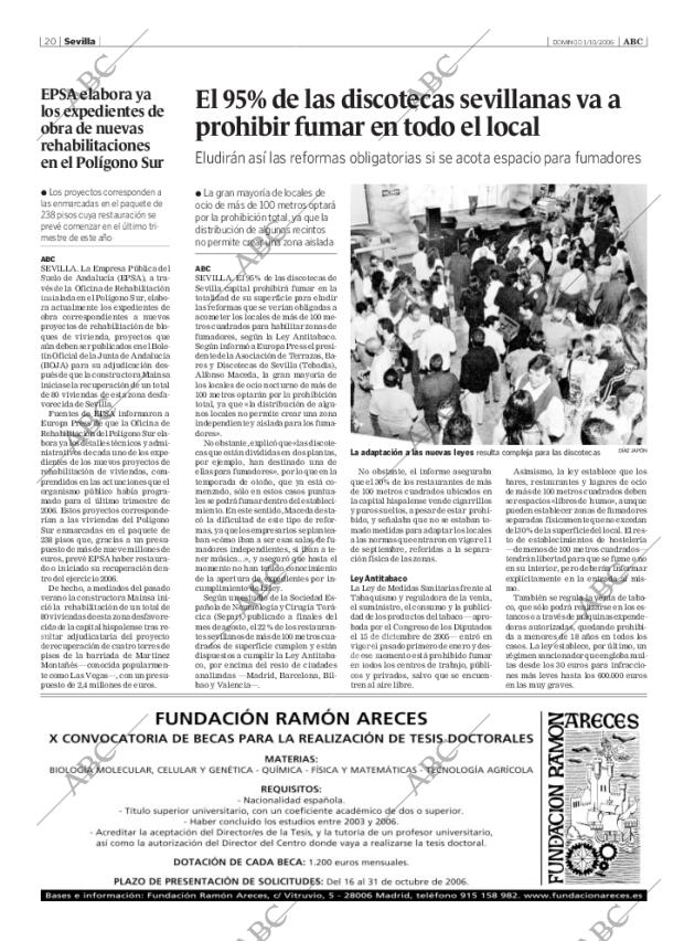 ABC SEVILLA 01-10-2006 página 20