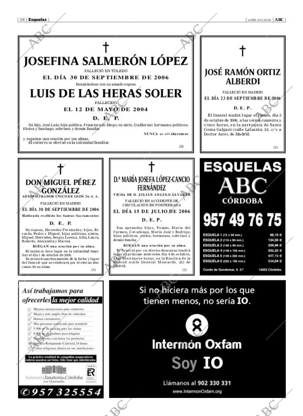 ABC CORDOBA 02-10-2006 página 58