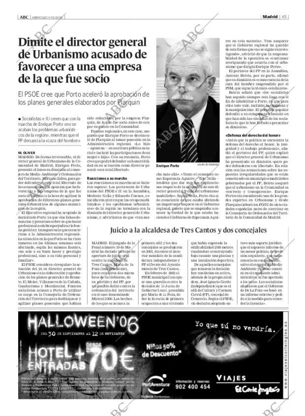 ABC MADRID 04-10-2006 página 45