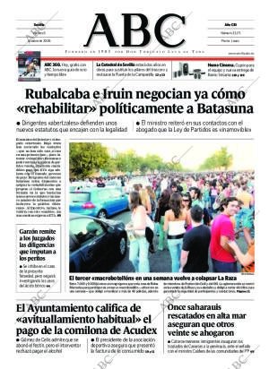 ABC SEVILLA 06-10-2006 página 1