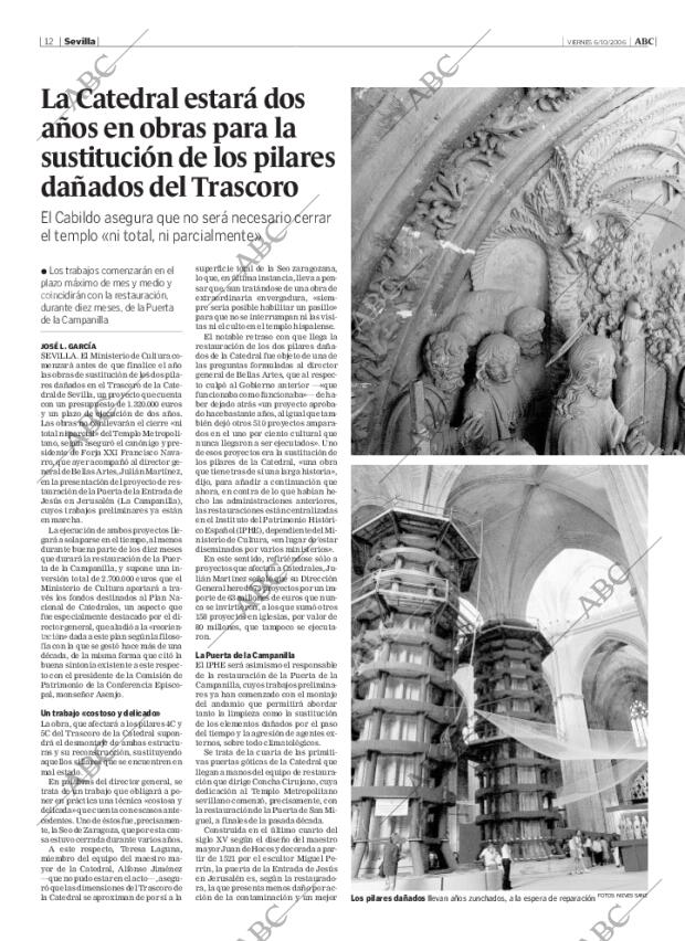 ABC SEVILLA 06-10-2006 página 12