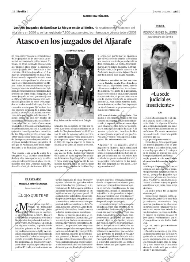 ABC SEVILLA 06-10-2006 página 18