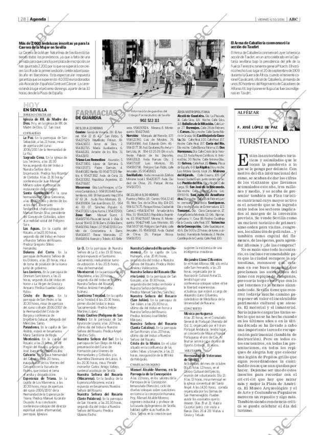 ABC SEVILLA 06-10-2006 página 28