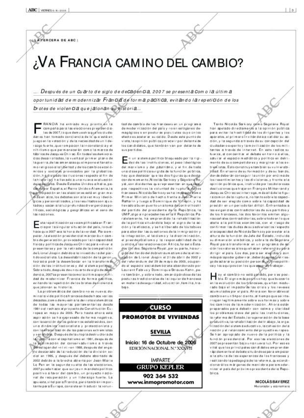 ABC SEVILLA 06-10-2006 página 3