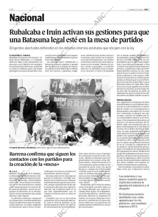 ABC SEVILLA 06-10-2006 página 40