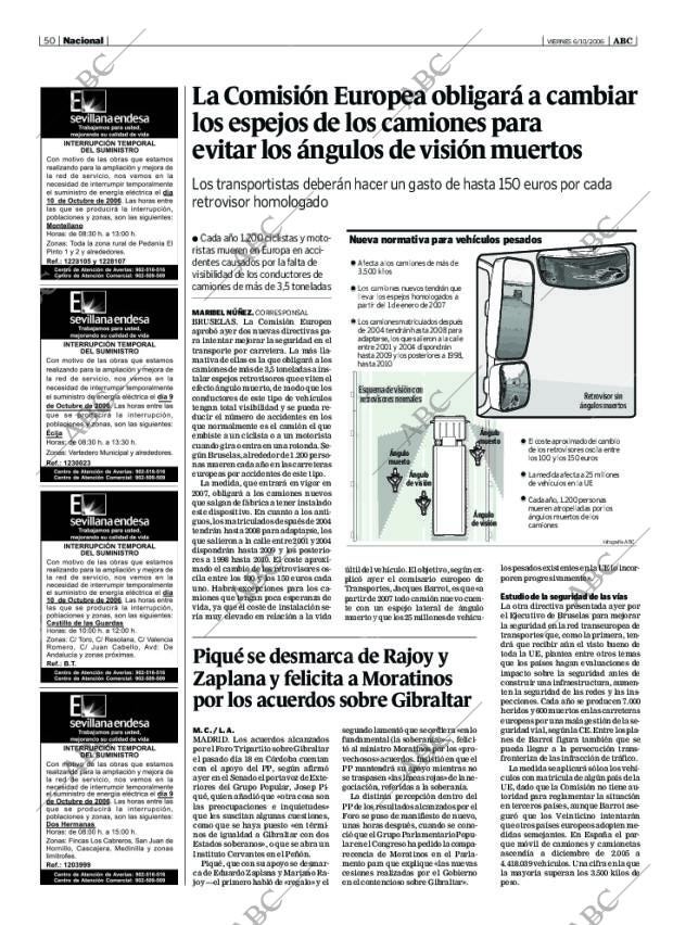 ABC SEVILLA 06-10-2006 página 50