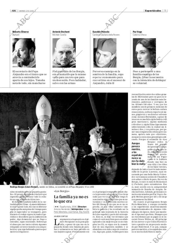 ABC SEVILLA 06-10-2006 página 71