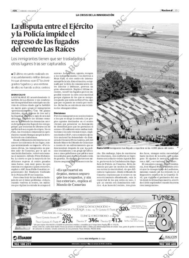 ABC MADRID 07-10-2006 página 15