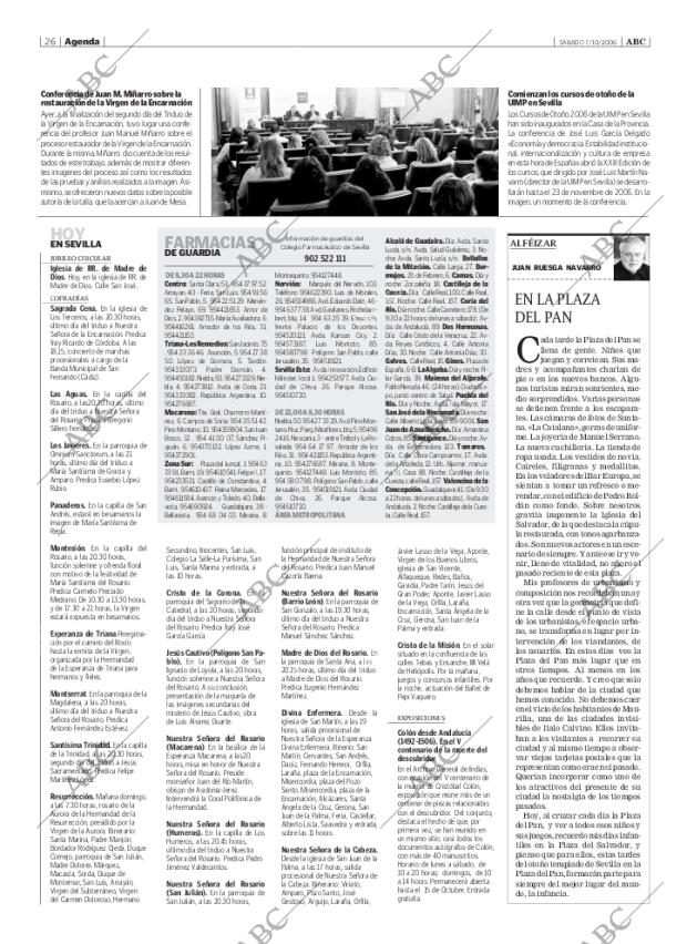 ABC SEVILLA 07-10-2006 página 26