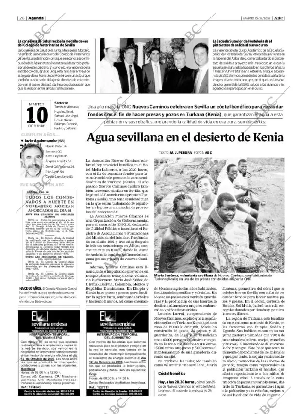 ABC SEVILLA 10-10-2006 página 26