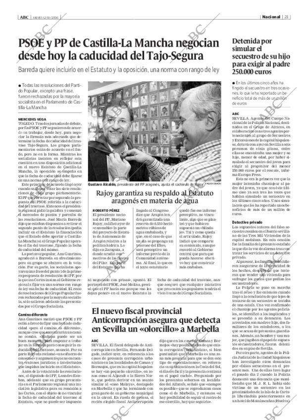 ABC MADRID 12-10-2006 página 21