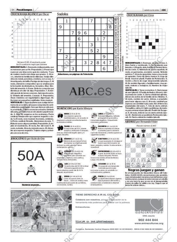 ABC MADRID 12-10-2006 página 94