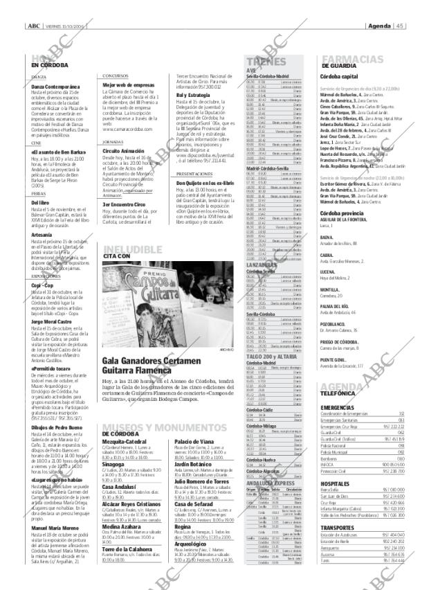 ABC CORDOBA 13-10-2006 página 45