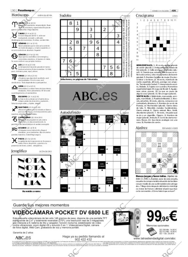 ABC MADRID 14-10-2006 página 106