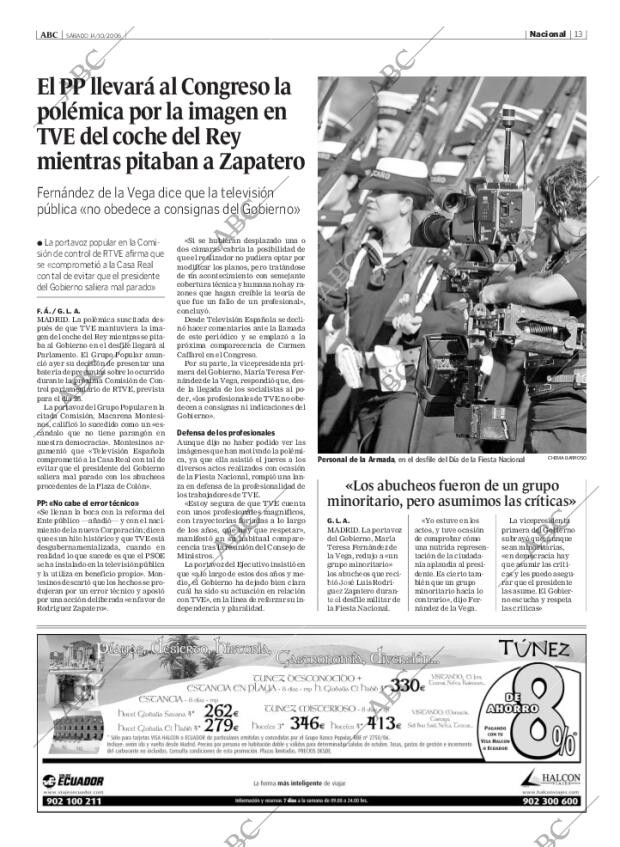 ABC MADRID 14-10-2006 página 13