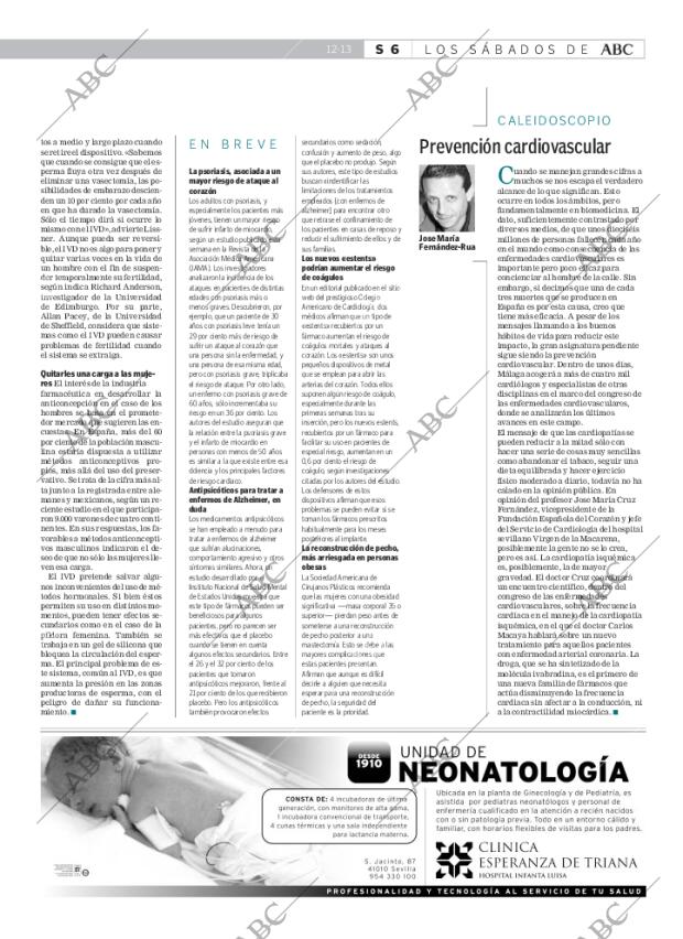 ABC SEVILLA 14-10-2006 página 63