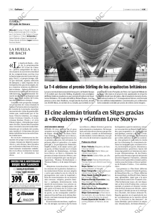 ABC MADRID 15-10-2006 página 56