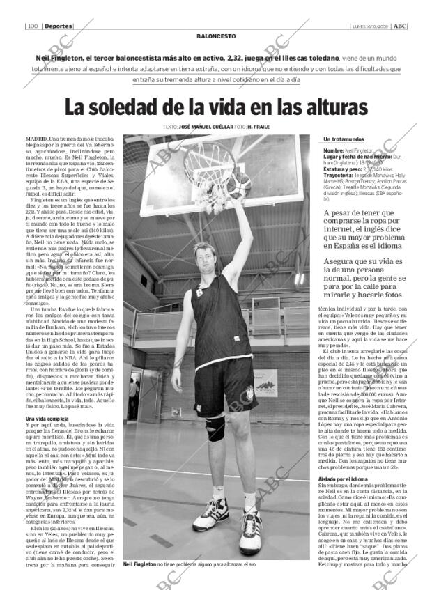 ABC MADRID 16-10-2006 página 100