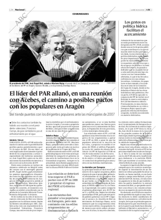 ABC MADRID 16-10-2006 página 24