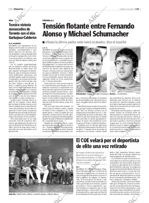 ABC MADRID 17-10-2006 página 94