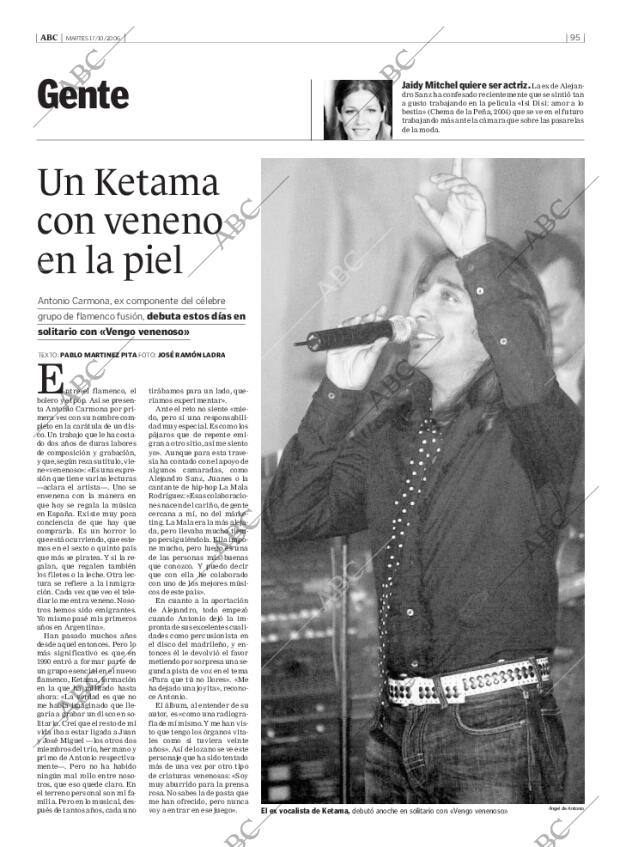 ABC MADRID 17-10-2006 página 95