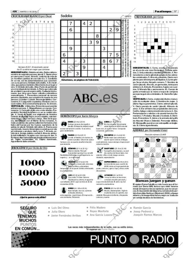 ABC MADRID 17-10-2006 página 97